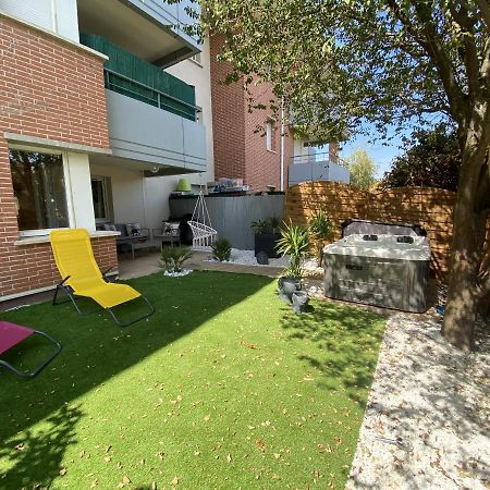 Le Jungle : T2 Avec Jardin Et Jacuzzi Apartamento Blagnac Exterior foto