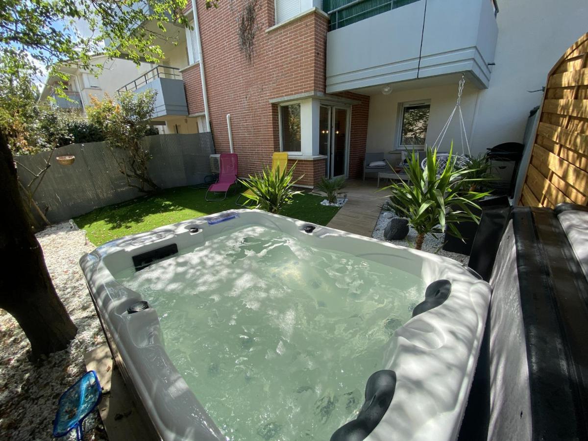 Le Jungle : T2 Avec Jardin Et Jacuzzi Apartamento Blagnac Exterior foto